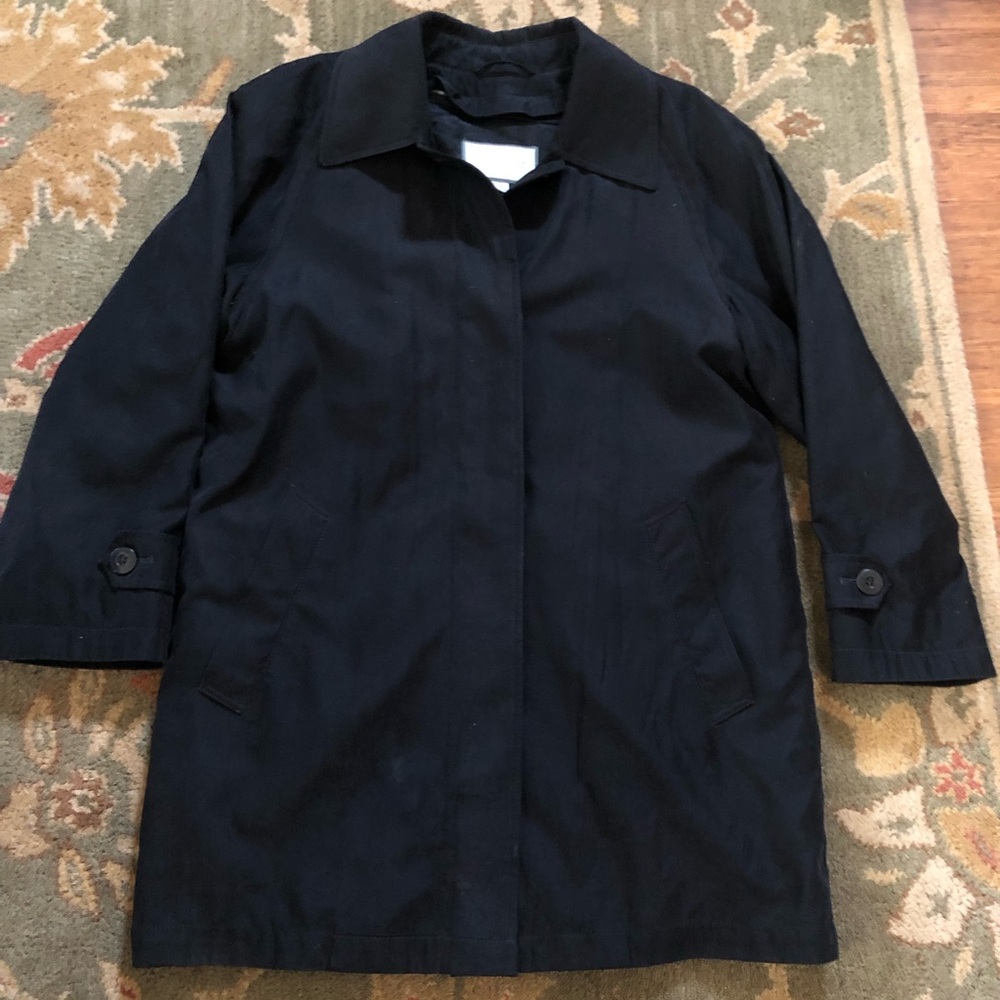 London Fog Formal Black Coat